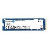 Твердотельный накопитель SSD 2Tb, Kingston NV3, PCI-E 4.0 x4, M.2 (SNV3S/2000G) 291534 фото