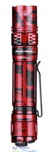 Ліхтар ручний Fenix PD36R Pro Red, 30-2800 лм, до 380 м, 6 режимів роботи, удароміцність 1 м, акумулятор 21700 ємністю 5000 мАг/ARB-L21-5000, час роботи 3.30-42 год, IP68, 169 г 259439 фото