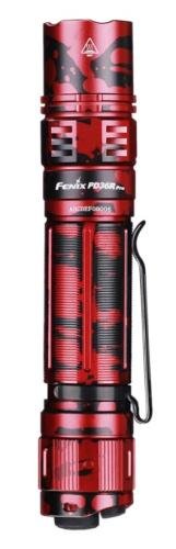 Ліхтар ручний Fenix PD36R Pro Red, 30-2800 лм, до 380 м, 6 режимів роботи, удароміцність 1 м, акумулятор 21700 ємністю 5000 мАг/ARB-L21-5000, час роботи 3.30-42 год, IP68, 169 г 259439 фото