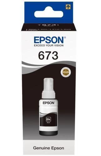 Чорнило Epson 673, Black, 70 мл (C13T67314A) 50986 фото