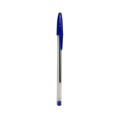 Ручка кулькова 0.7 мм, H-Tone, синя, 50 од (JJ20103-blue) 247172 фото