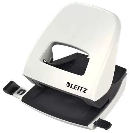 Діркопробивач Leitz New NeXXt WOW, білий металік, до 30 аркушів, метал (5008-10-01) 175052 фото