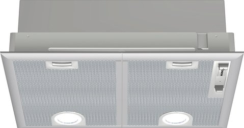 Витяжка кухонна Bosch DHL555BL, Grey, настінна, вбудована, 590 м3/год, 3 швидкості, ширина 53 см, глибина 38 см, висота 25.5 см 220820 фото