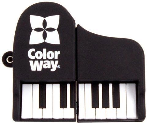 Флеш накопитель USB 32Gb ColorWay "Piano", Black, USB 3.0 (CW-USBPO32) 319178 фото