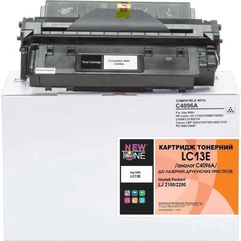 Картридж HP 96A (C4096A), Black, NewTone (LC13E) 241393 фото