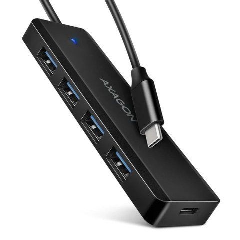 Хаб USB Axagon HUE-C1C, Black 319450 фото