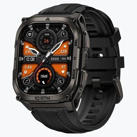 Смарт-годинник Kospet Tank M4, Black 319389 фото