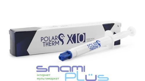Термопаста Polartherm X-10, 5 г, шприц, 3.8 Вт/мК (PT-X10-005) 307245 фото