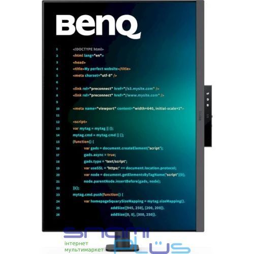 Монітор 28" BenQ RD280UA, Metallic Grey 293968 фото