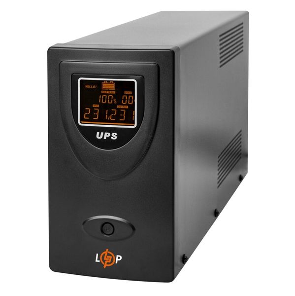 Джерело безперебійного живлення LogicPower LP-UL2000VA 1200Вт 4 розетки, USB/SNMP, черный корпус, апроксимована синусоїда (16155) 278238 фото