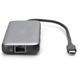 Док-станция Digitus USB-C 7 Port, Black/Grey (DA-70914) 299782 фото 2