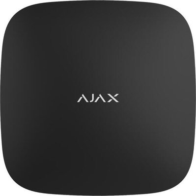Централь Ajax Hub 2, Black, GSM / Ethernet, з підтримкою датчиків з фотофіксацією, до 100 пристроїв, до 50 користувачів, віддалене налаштування, 163х163х36 мм, 362 г (000015393) 198498 фото