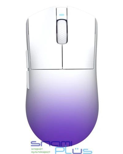 Мышь беспроводная Hator Hellyberry HM47 Pro, White/Violet, док-станция 326638 фото