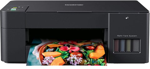 БФП струменевий кольоровий A4 Brother DCP-T420W, Black, WiFi, 1200x6000 dpi, до 16/9 стор/хв, USB, вбудоване СБПЧ, чорнило BTD60 / BT5000 (DCPT420WR1) 223458 фото