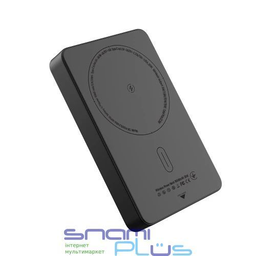 Універсальна мобільна батарея 10000 mAh, ColorWay, Black, 20 Вт (CW-PB100LPA1BK-WPDD) 323769 фото