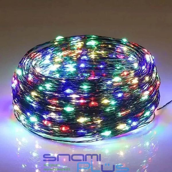 Гирлянда светодиодная ColorWay "Роса", 50 LED, разноцветная, 5 м, USB (CW-G-50L5NUMC) 297109 фото