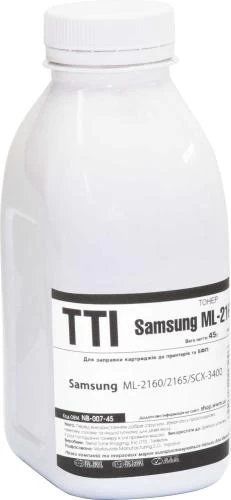 Тонер Samsung ML-2160/2165, SCX-3400/3405, SL-M2020/M2070, Black, 45 г, TTI (NB-007-45) 243743 фото