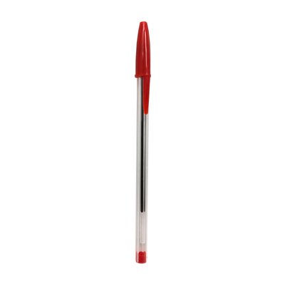 Ручка кулькова 0.7 мм, H-Tone, червона, 50 од (JJ20103-red) 247174 фото
