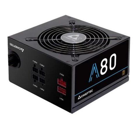 Блок живлення 750 Вт, Chieftec A80, Black (CTG-750C) 63221 фото