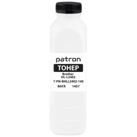 Тонер Brother HL-L2402/L2442/L2460, DCP-L2600/L2622, MFC-L2802, Black, 140 г, Patron (PN-BHLL2402-140) 323934 фото