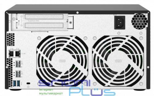 Мережеве сховище QNAP TS-832PX-4G, Black 233780 фото