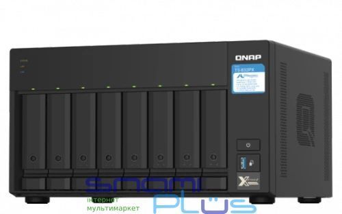 Мережеве сховище QNAP TS-832PX-4G, Black 233780 фото