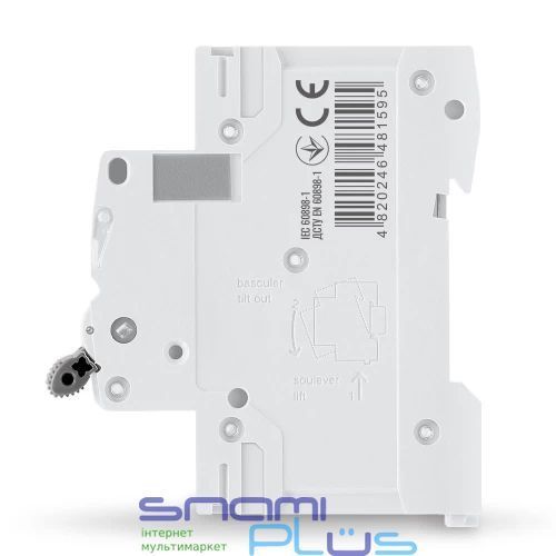 Автоматический выключатель Videx RS6 "RESIST", White, 32A, 6000A, 400V, 3 полюса (VF-RS6-AV3C32) 272963 фото