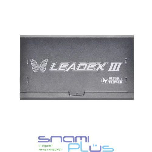 Блок живлення 1300 Вт, Super Flower LEADEX III GE, Black (SF-1300F14GE) 320155 фото
