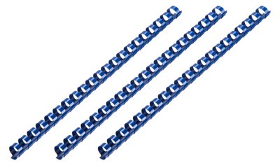 Пружини пластикові 2E, діаметр 8 мм, сині, 100 шт (2E-PL08-100CY) 258796 фото