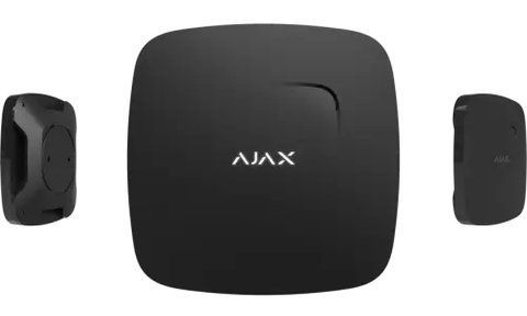 Беспроводной датчик дыма, температуры и угарного газа Ajax FireProtect Plus, Black (000005636) 198461 фото