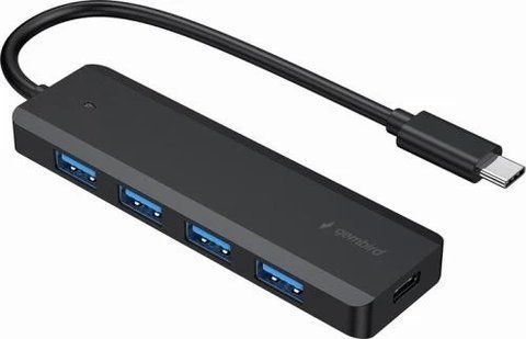 Хаб USB Gembird UHB-CM-U3P4P-01, Black 288307 фото