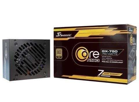 Блок живлення 750 Вт, Seasonic Core GX ATX 3.1, Black (CORE GX-750-ATX31) 314900 фото