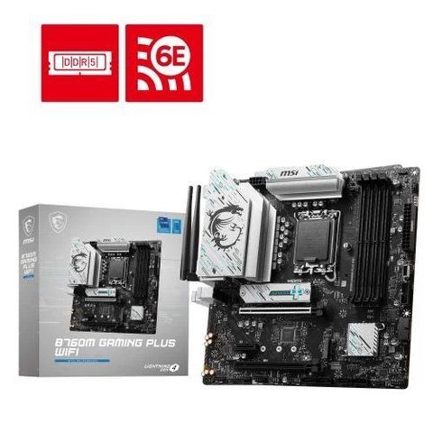 Материнская плата LGA1700, MSI B760M GAMING PLUS WIFI 279985 фото