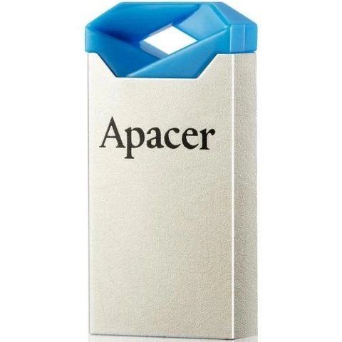 Флеш накопичувач USB 64Gb Apacer AH111, Silver/Blue, USB 2.0 (AP64GAH111U-1) 211332 фото