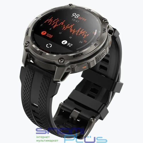 Смарт-годинник Kospet Tank T4, Black 319392 фото