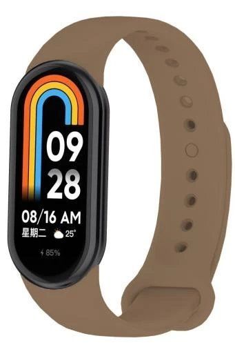 Ремешок для Xiaomi Mi Smart Band 8, BeCover, Brown (709381) 276217 фото
