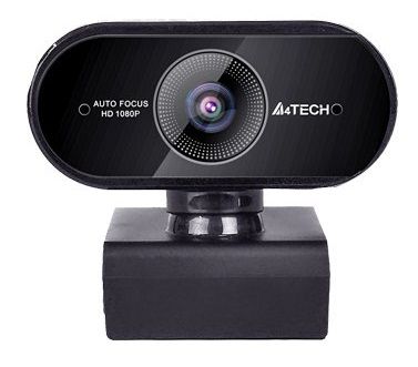 Веб-камера A4Tech PK-930HA, Black, 2 Mp, 1920x1080/30 fps, микрофон, автофокус (от 10 см), стеклянная линза с защитой от пыли, встроенное винтовое крепление 1/4' под штатив, USB 2.0 218184 фото