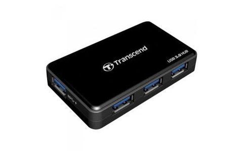 Хаб USB Transcend HUB3, Black (TS-HUB3K) 165562 фото