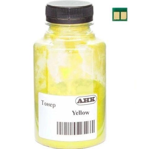 Тонер + чип Canon LBP850/852, Yellow, 150 г / 7000 копий, AHK (50000590) 305941 фото