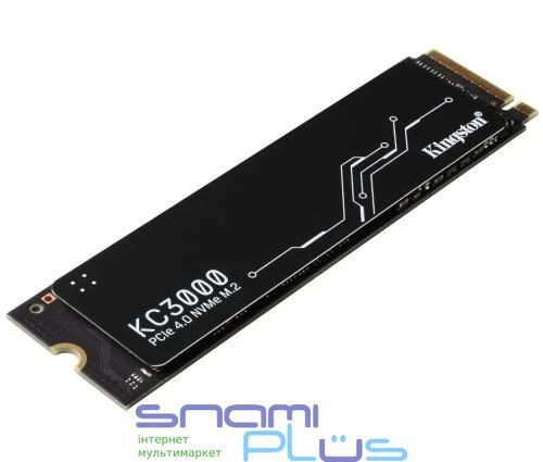 Твердотільний накопичувач SSD 512Gb, Kingston KC3000, PCI-E 4.0 x4, M.2 (SKC3000S/512G) 239565 фото