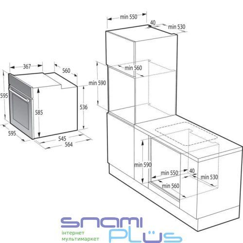 Духова шафа Gorenje BOSB6737E06X 328752 фото