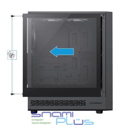 Корпус GameMax Storm 2 AB, Black 308518 фото
