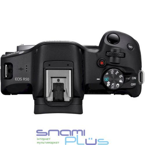Цифровой фотоапарат Canon EOS R50 + RF-S 18-45 IS STM Black (5811C033) 290249 фото