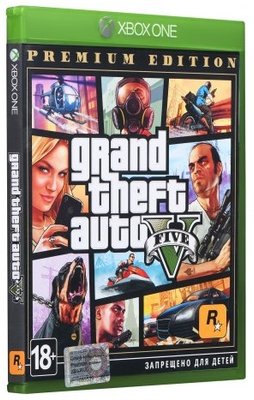 Гра для XBox One. Grand Theft Auto V (GTA V) Premium Edition. Російські субтитри 199949 фото