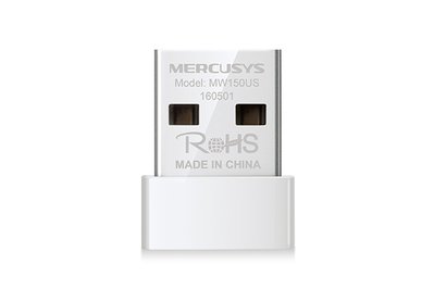 Мережевий адаптер USB Mercusys MW150US Wi-Fi 802.11n 150Mb, Pico, USB 174618 фото