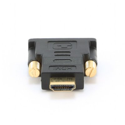 Адаптер HDMI (M) - DVI (M), Cablexpert, Black (A-HDMI-DVI-1) 134371 фото