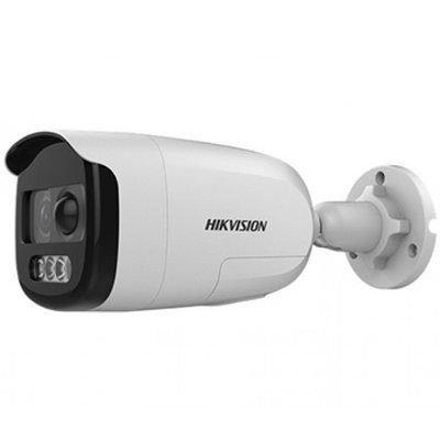 Камера зовнішня HDTVI Hikvision DS-2CE12DFT-PIRXOF (2.8 мм), 2 Мп, CMOS, 1080p/25 fps, 0.0005 Lux, день/ніч, LED підсвічування до 40 м, IP67, 208х82х77 мм 205249 фото