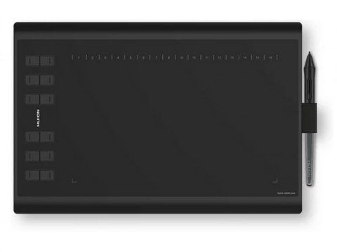 Графический планшет Huion H1060P + перчатка, Black 297083 фото
