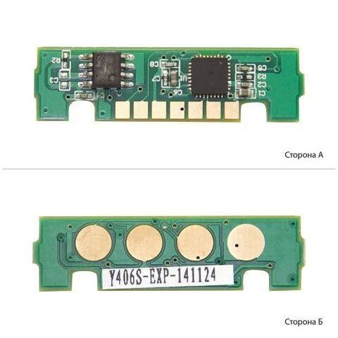 Чип для Samsung CLT-Y406S, Yellow, 700 копий, BASF (WWMID-86297) 245622 фото