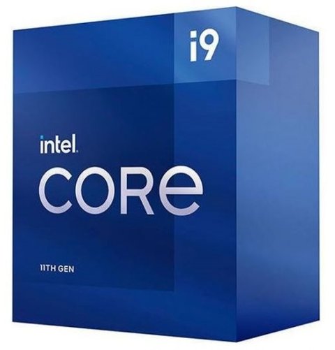 Процесор Intel Core i9 (LGA1200) i9-11900KF, Box, 8x3.5 GHz (Turbo Boost 5.3 GHz), L3 16Mb, Rocket Lake, 14 nm, TDP 125W, розблокований множник, система охолодження в комплекті не йде (BX8070811900KF) 221040 фото
